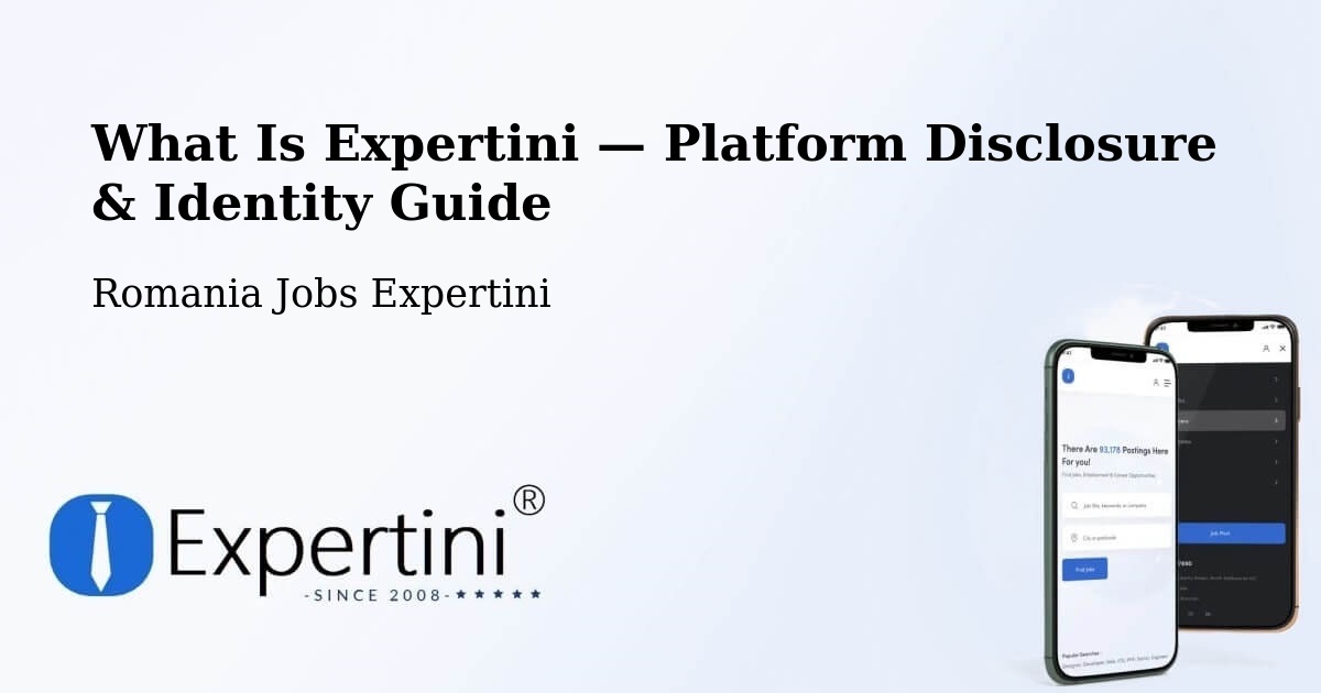 What Is Expertini — Platform Disclosure & Identity Guide – Goruni